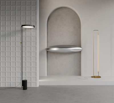 现代落地灯3D模型下载